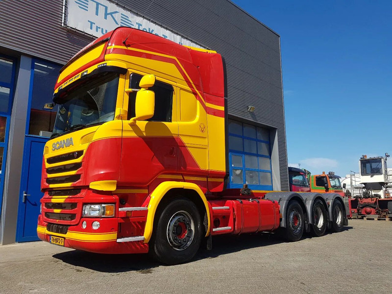 Scania R450 8x2 Topline ADR EX/II, EX/III, FL en AT SCR only - Containerbil/ Veksellad lastbil: billede 2 Scania R450 8x2 Topline ADR EX/II, EX/III, FL en AT SCR only - Containerbil/ Veksellad lastbil: billede 2