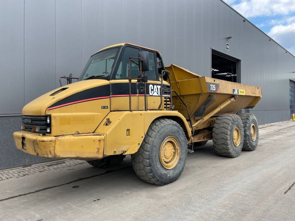 CAT 725 (CE certified - good working condition) - Knækstyret dumper: billede 1 CAT 725 (CE certified - good working condition) - Knækstyret dumper: billede 1