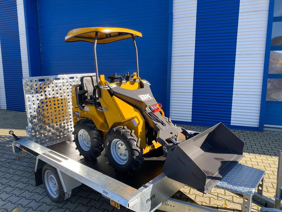 Radlader/Mini-Radlader BK360SW inkl. Tieflader und Winter-Komplettpaket *INKL.19% MWST*BERGER KRAUS*B&S MOTOR*SOFORT!* - Minilæsser, Anhænger: billede 5 Radlader/Mini-Radlader BK360SW inkl. Tieflader und Winter-Komplettpaket *INKL.19% MWST*BERGER KRAUS*B&S MOTOR*SOFORT!* - Minilæsser, Anhænger: billede 5