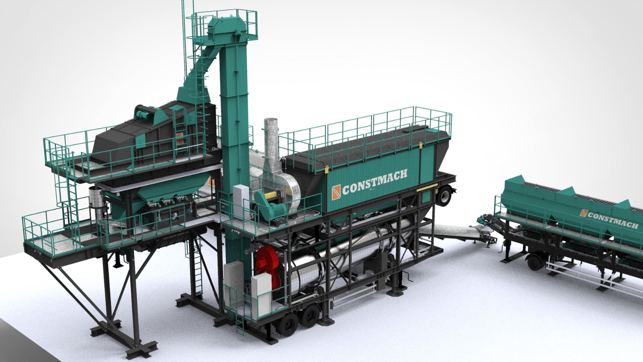 Constmach Centrale D'asphalte Mobile - Asfaltanlæg: billede 1 Constmach Centrale D'asphalte Mobile - Asfaltanlæg: billede 1
