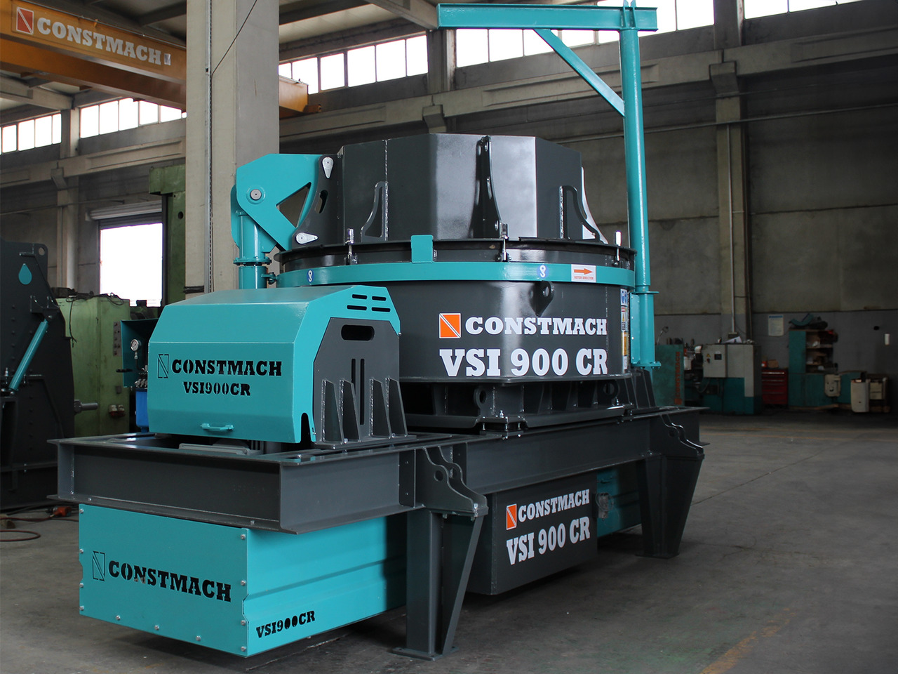 Constmach Concasseur à Percussion à Axe Vertical d'une Capacité de 65 à 400 T/H - Slagleknuser: billede 2 Constmach Concasseur à Percussion à Axe Vertical d'une Capacité de 65 à 400 T/H - Slagleknuser: billede 2