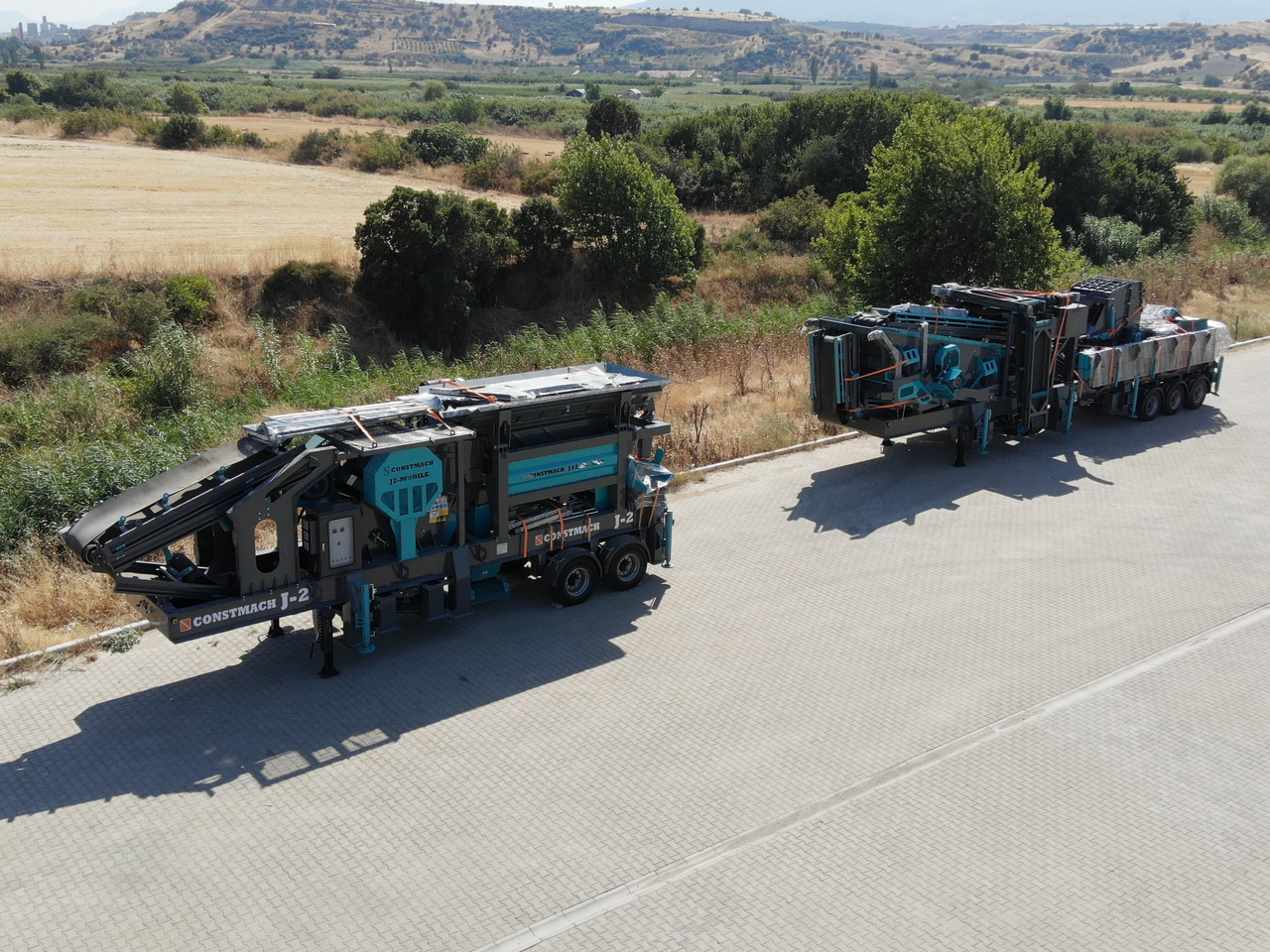 Constmach Mobile Prallbrech- und Siebanlage mit einer Kapazität von 150-200 Tonnen - Mobil knuser: billede 2 Constmach Mobile Prallbrech- und Siebanlage mit einer Kapazität von 150-200 Tonnen - Mobil knuser: billede 2