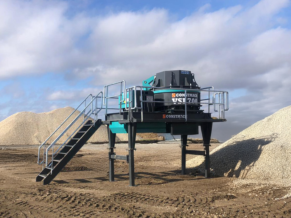 Constmach Vertical Shaft Impact Stone Crusher 190-250 TPH - Slagleknuser: billede 1 Constmach Vertical Shaft Impact Stone Crusher 190-250 TPH - Slagleknuser: billede 1