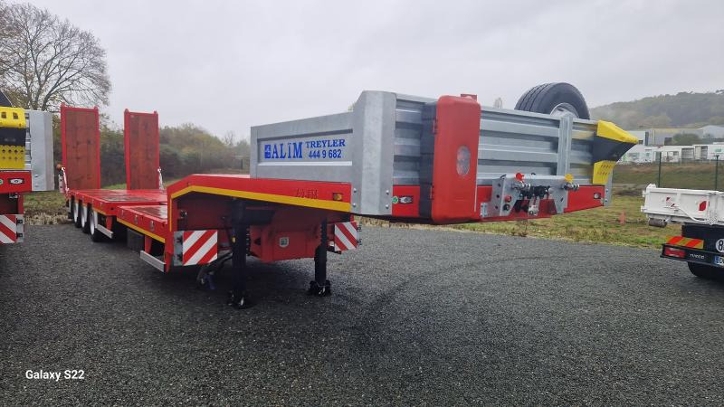 Alim trailer EXTENSIBLE ET TABLE ELEVATRICE 3 ESSIEUX - Nedbygget platform sættevogn: billede 3 Alim trailer EXTENSIBLE ET TABLE ELEVATRICE 3 ESSIEUX - Nedbygget platform sættevogn: billede 3