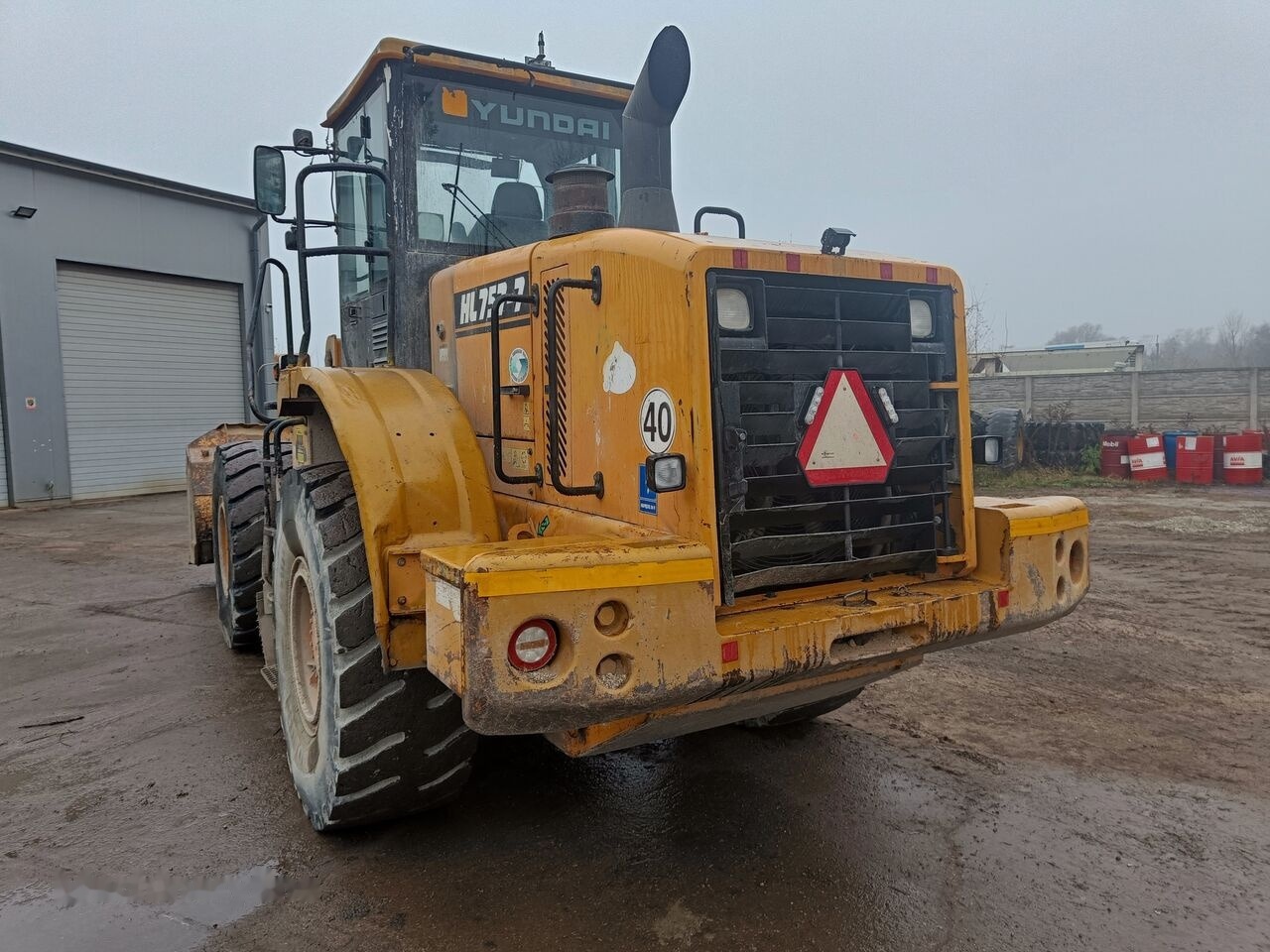 Gummihjulslæsser Hyundai HL757-7: billede 6