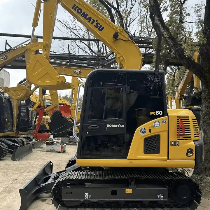 Used Komatsu PC 60-7 with Good Condition in Shanghai - Gravemaskine: billede 1 Used Komatsu PC 60-7 with Good Condition in Shanghai - Gravemaskine: billede 1