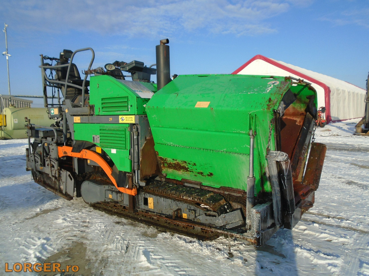 Vögele Super 1300-2 - Asfaltudlægger: billede 4 Vögele Super 1300-2 - Asfaltudlægger: billede 4