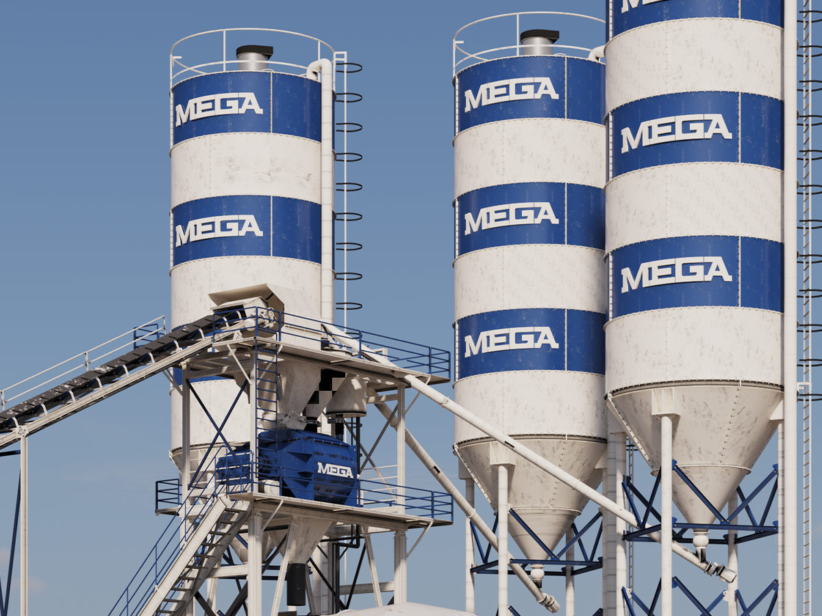 MEGA PROMIX 90 TW - Betonfabrik: billede 3 MEGA PROMIX 90 TW - Betonfabrik: billede 3