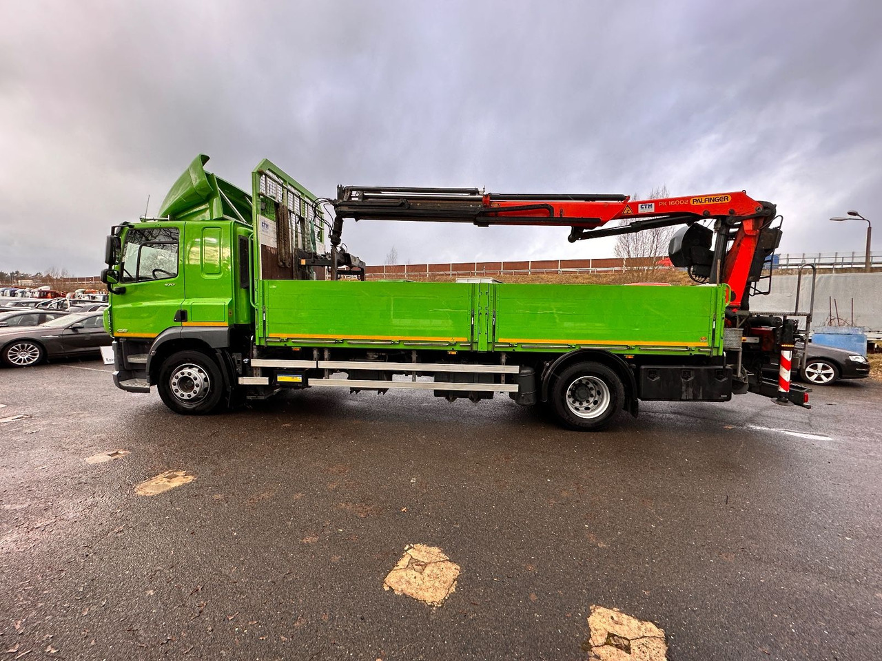 DAF CF 370 mit Kran Klima Tempomat - Lastbil med lad, Lastbil med kran: billede 5 DAF CF 370 mit Kran Klima Tempomat - Lastbil med lad, Lastbil med kran: billede 5