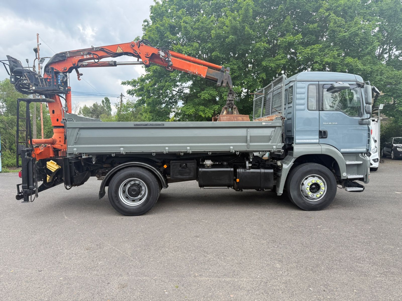 MAN TGA 18.350 Kran Terex - Tipvogn lastbil, Lastbil med kran: billede 5 MAN TGA 18.350 Kran Terex - Tipvogn lastbil, Lastbil med kran: billede 5