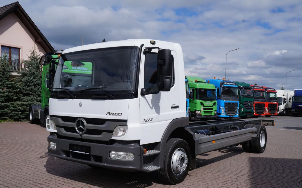Mercedes-Benz ATEGO 1222 EURO 5 RAMA DO ZABUDOWY 3 MIEJSCA W KABINIE MANUAL - Lastbil chassis: billede 1 Mercedes-Benz ATEGO 1222 EURO 5 RAMA DO ZABUDOWY 3 MIEJSCA W KABINIE MANUAL - Lastbil chassis: billede 1