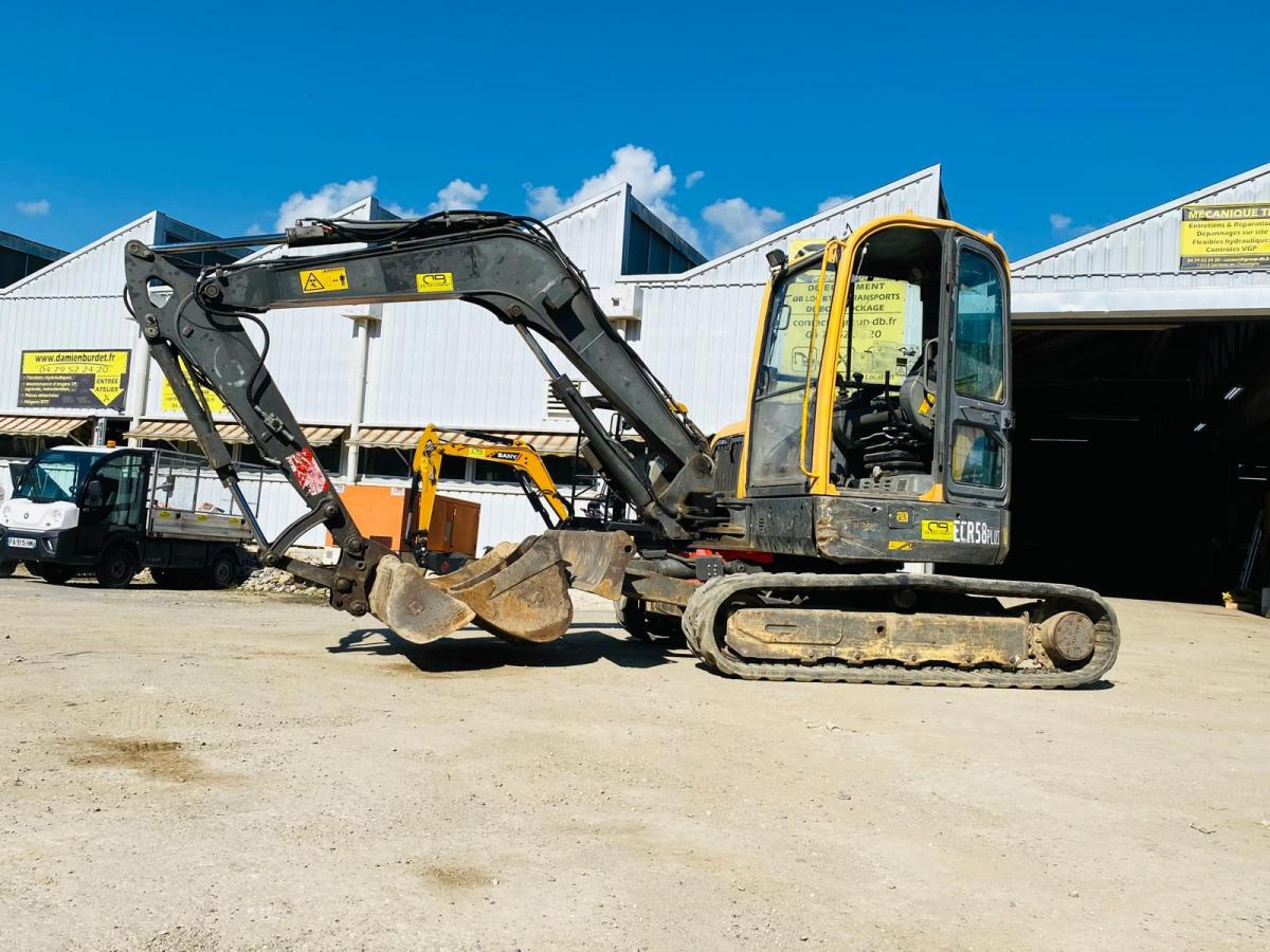 VOLVO ECR58 MINI PELLE 6.4T - Minigravemaskine: billede 2 VOLVO ECR58 MINI PELLE 6.4T - Minigravemaskine: billede 2