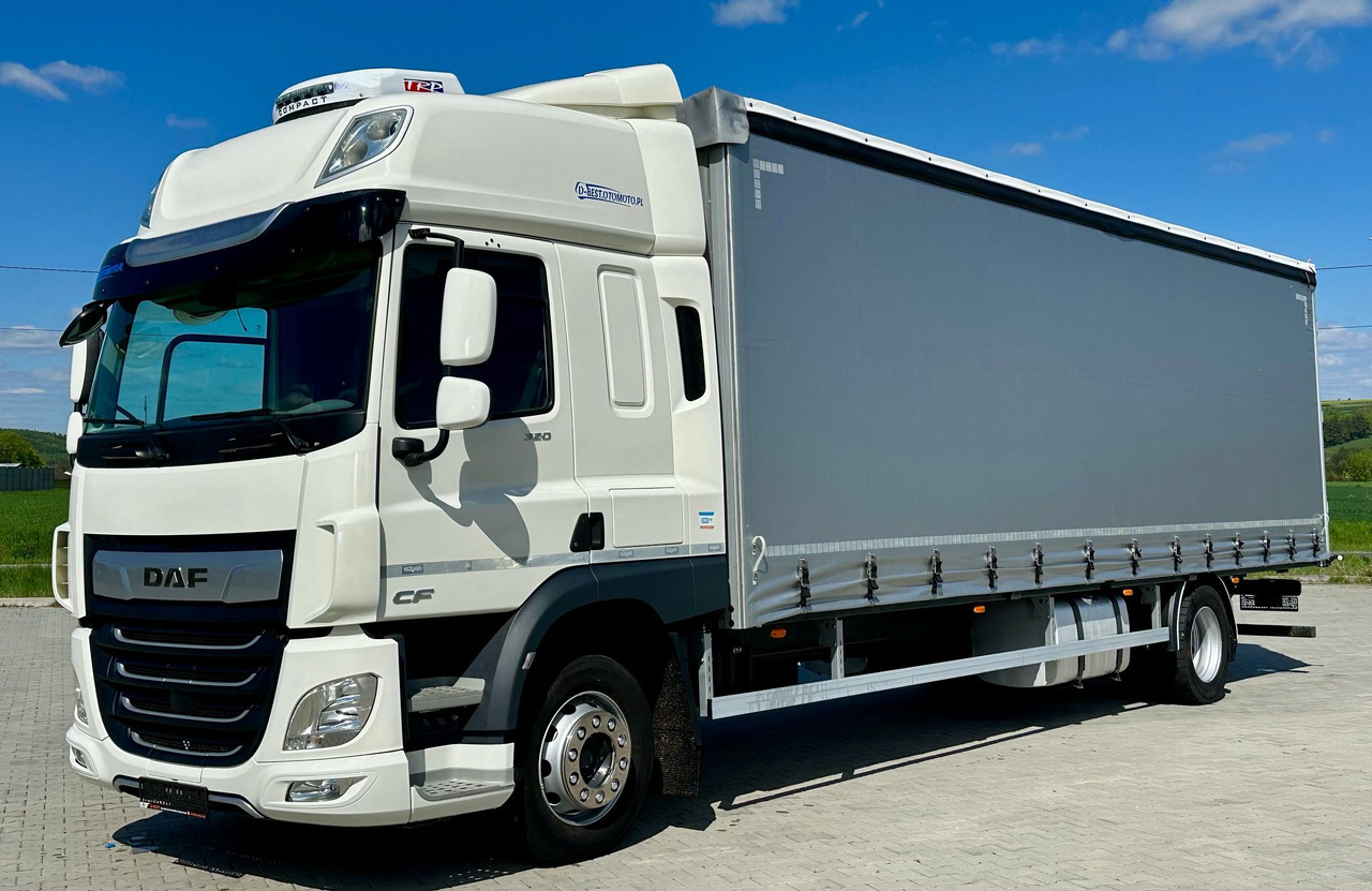 DAF CF 320 / FIRANKA / 21 EUROPALET / SYPIALKA / AUTOMAT / KLIMA POSTOJOWA / 2021 ROK TO - Lastbil med presenning: billede 2 DAF CF 320 / FIRANKA / 21 EUROPALET / SYPIALKA / AUTOMAT / KLIMA POSTOJOWA / 2021 ROK TO - Lastbil med presenning: billede 2