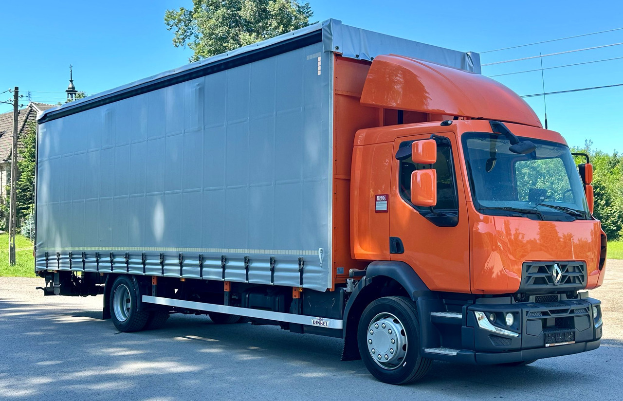 RENAULT D 18 / 280 / FIRANKA / WINDA / 8.6 M DŁUGOŚCI / 21 EUROPALET / NOWE OPONY / ŁADOWNOŚĆ 9.380 KG / AUTOMAT / SERWISOWANA / SPROWADZONA - Lastbil med presenning: billede 1 RENAULT D 18 / 280 / FIRANKA / WINDA / 8.6 M DŁUGOŚCI / 21 EUROPALET / NOWE OPONY / ŁADOWNOŚĆ 9.380 KG / AUTOMAT / SERWISOWANA / SPROWADZONA - Lastbil med presenning: billede 1