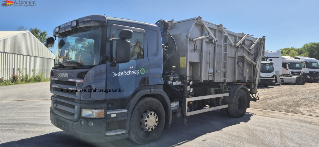 Scania P 280 Edelstahlkipper für Tierabfälle 2 Kammer - Tipvogn lastbil, Lastbil med kran: billede 1 Scania P 280 Edelstahlkipper für Tierabfälle 2 Kammer - Tipvogn lastbil, Lastbil med kran: billede 1