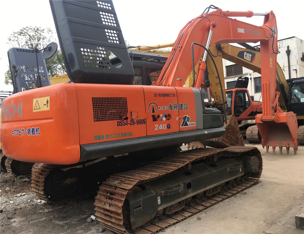 Hitachi ZX240-3G - Bæltegravemaskine: billede 4 Hitachi ZX240-3G - Bæltegravemaskine: billede 4