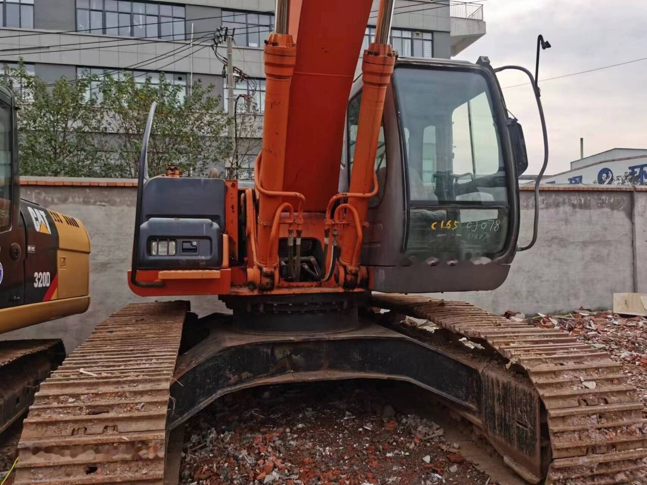 Hitachi ZX270 - Bæltegravemaskine: billede 4 Hitachi ZX270 - Bæltegravemaskine: billede 4