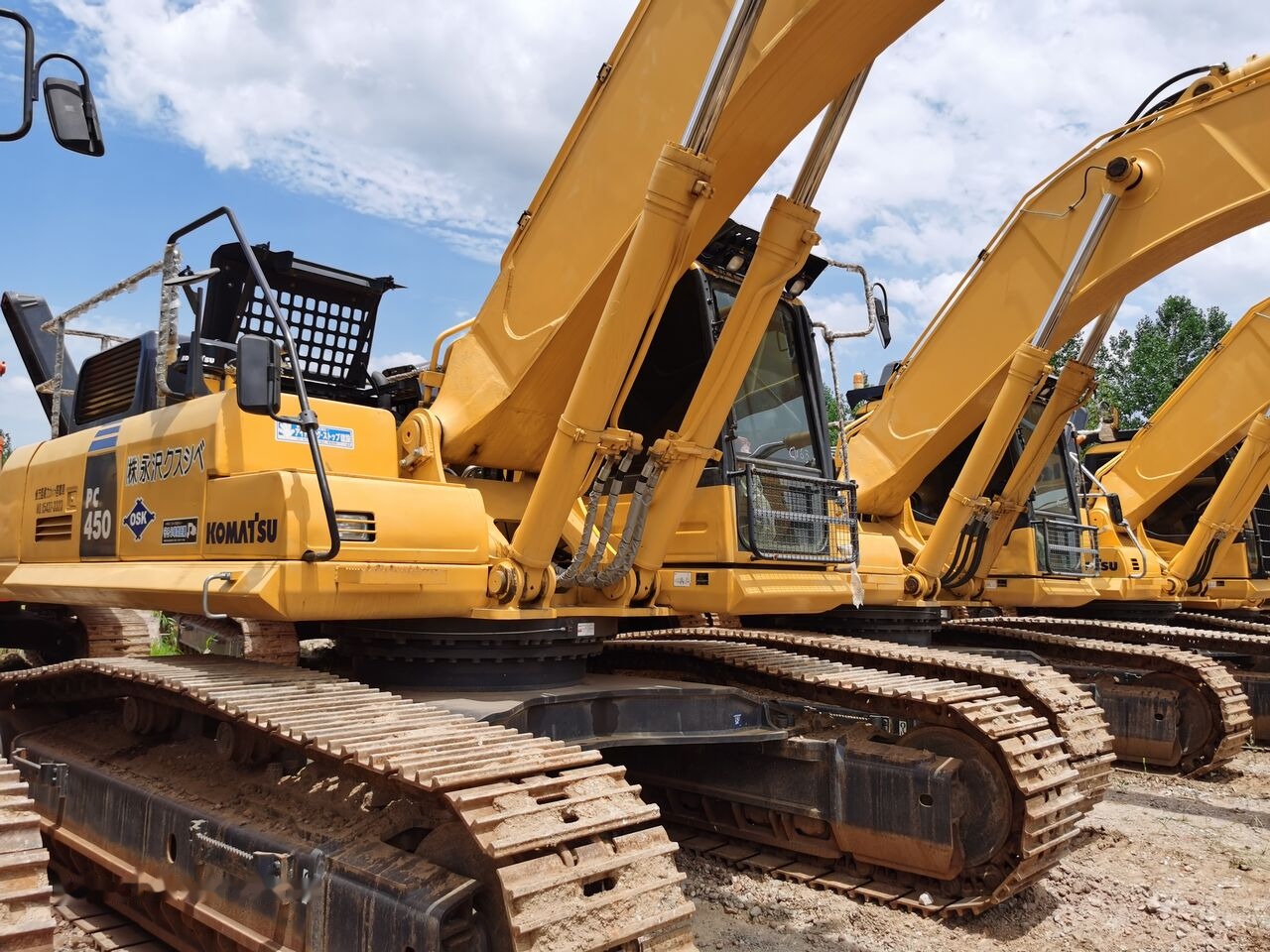 Komatsu PC450-8 - Bæltegravemaskine: billede 4 Komatsu PC450-8 - Bæltegravemaskine: billede 4