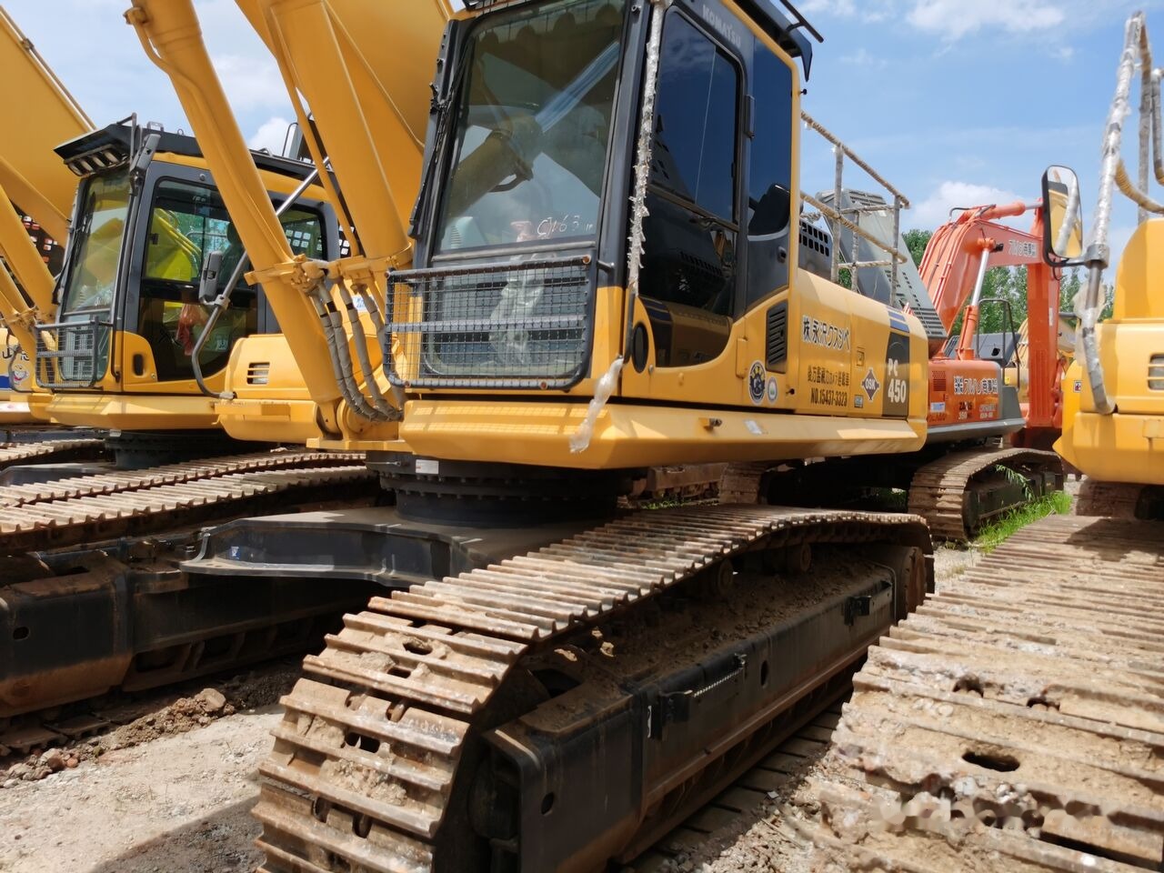 Komatsu PC450-8 - Bæltegravemaskine: billede 1 Komatsu PC450-8 - Bæltegravemaskine: billede 1