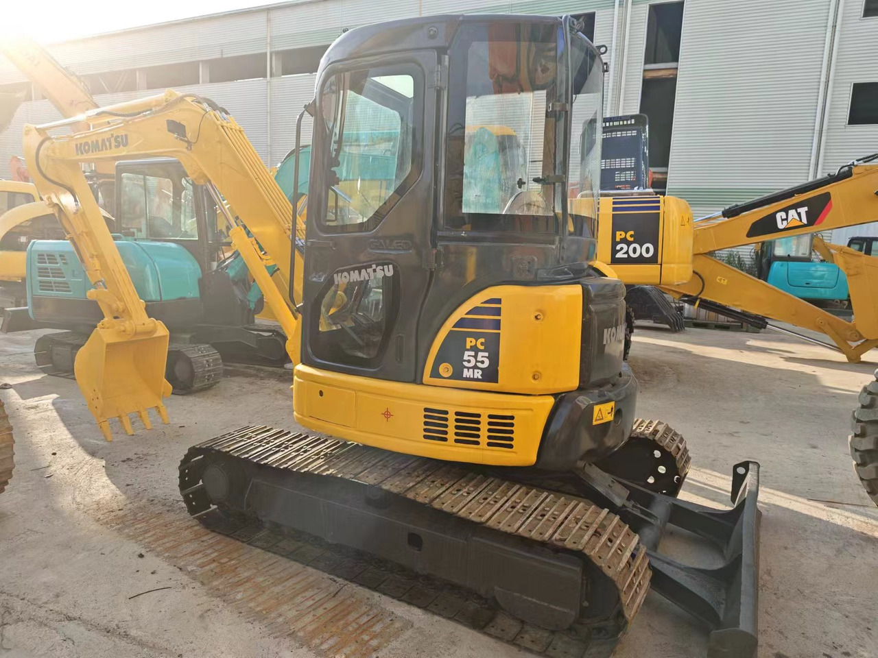 KOMATSU PC55MR-2 - Minigravemaskine: billede 5 KOMATSU PC55MR-2 - Minigravemaskine: billede 5
