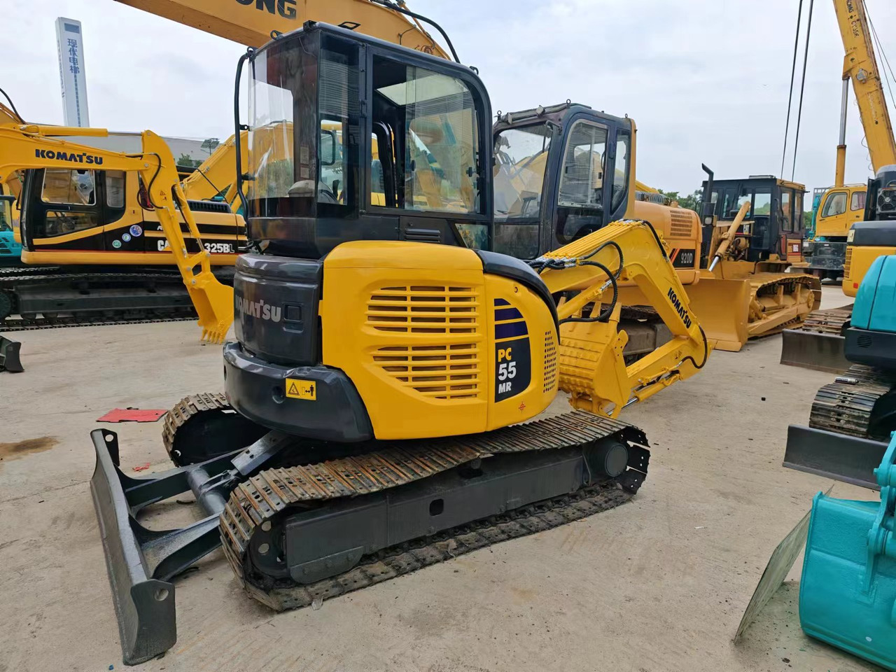 KOMATSU PC55MR-2 - Minigravemaskine: billede 4 KOMATSU PC55MR-2 - Minigravemaskine: billede 4