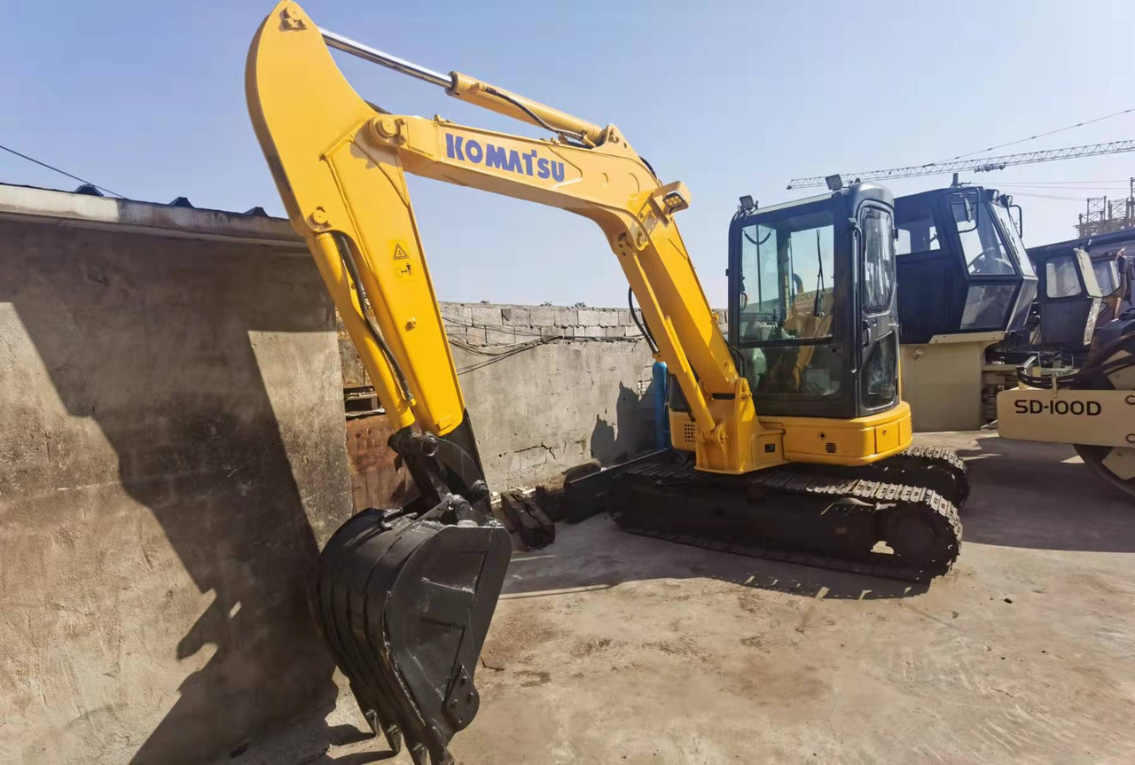 KOMATSU PC55MR-2 - Minigravemaskine: billede 1 KOMATSU PC55MR-2 - Minigravemaskine: billede 1