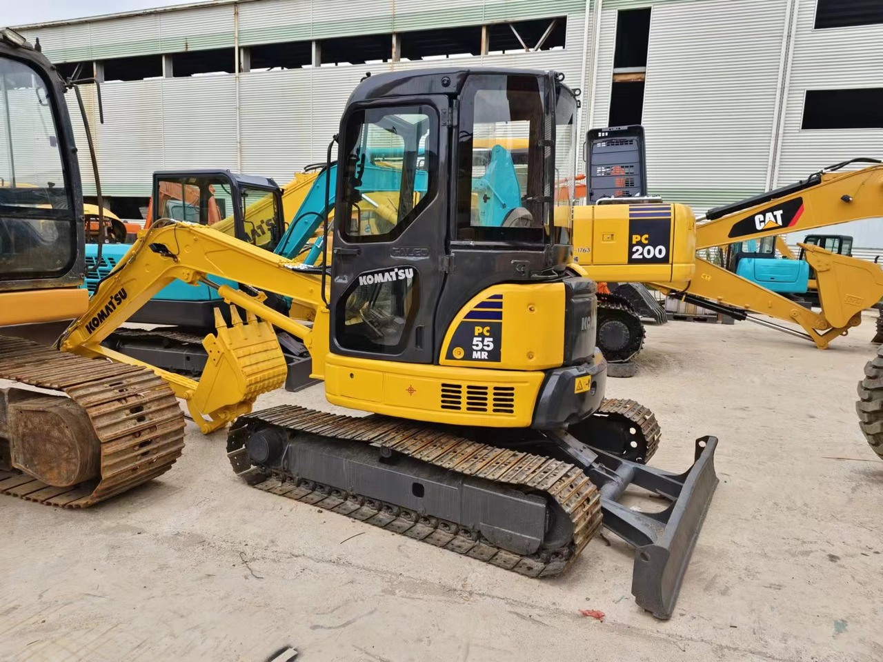 KOMATSU PC55MR-2 - Minigravemaskine: billede 1 KOMATSU PC55MR-2 - Minigravemaskine: billede 1