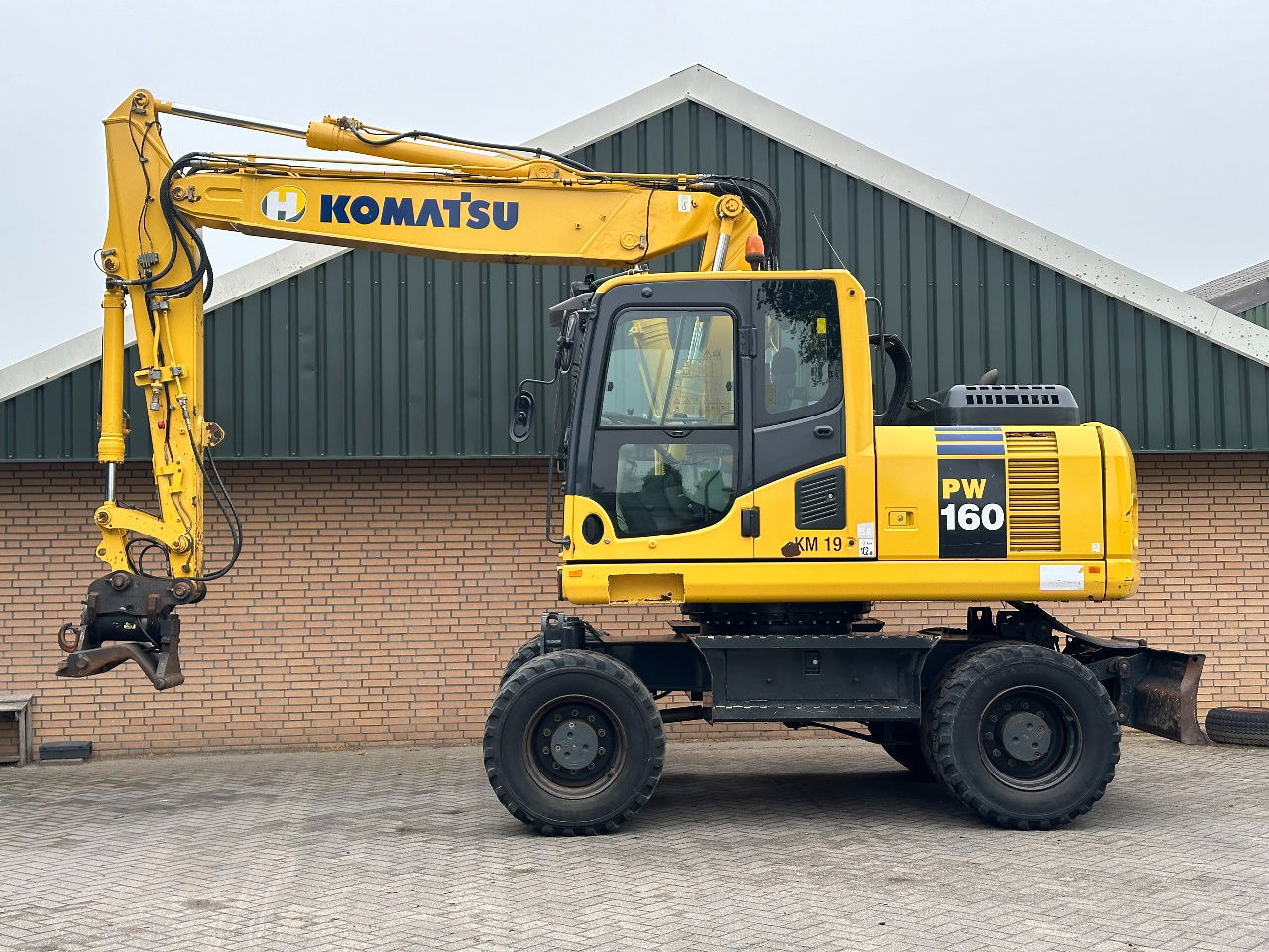 Komatsu PW160-8 - Hjulgravemaskine: billede 2 Komatsu PW160-8 - Hjulgravemaskine: billede 2