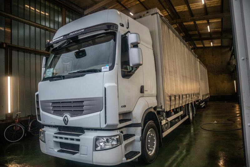 Renault PREMIUM 430DXI-6X2-(+remorque=3.500€) - Lastbil med presenning: billede 1 Renault PREMIUM 430DXI-6X2-(+remorque=3.500€) - Lastbil med presenning: billede 1