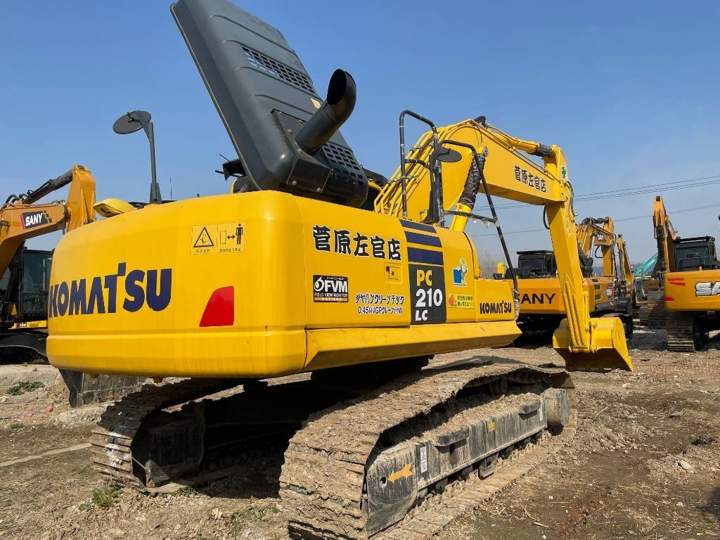 Komatsu PC 210 LC - Bæltegravemaskine: billede 1 Komatsu PC 210 LC - Bæltegravemaskine: billede 1