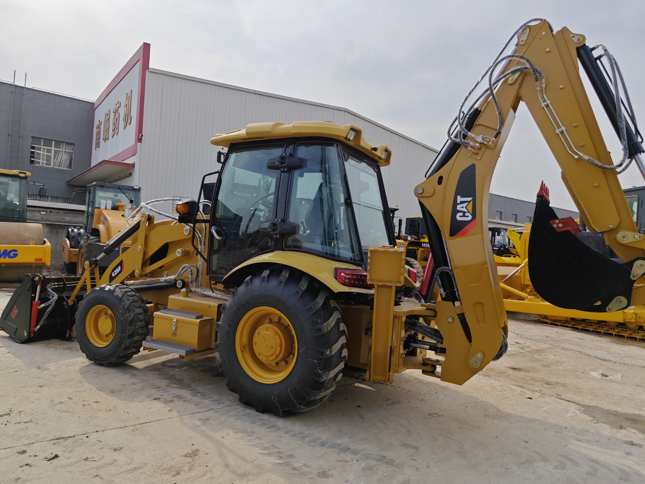 CATERPILLAR 428F backhoe loader - Gravelæssemaskine: billede 3 CATERPILLAR 428F backhoe loader - Gravelæssemaskine: billede 3