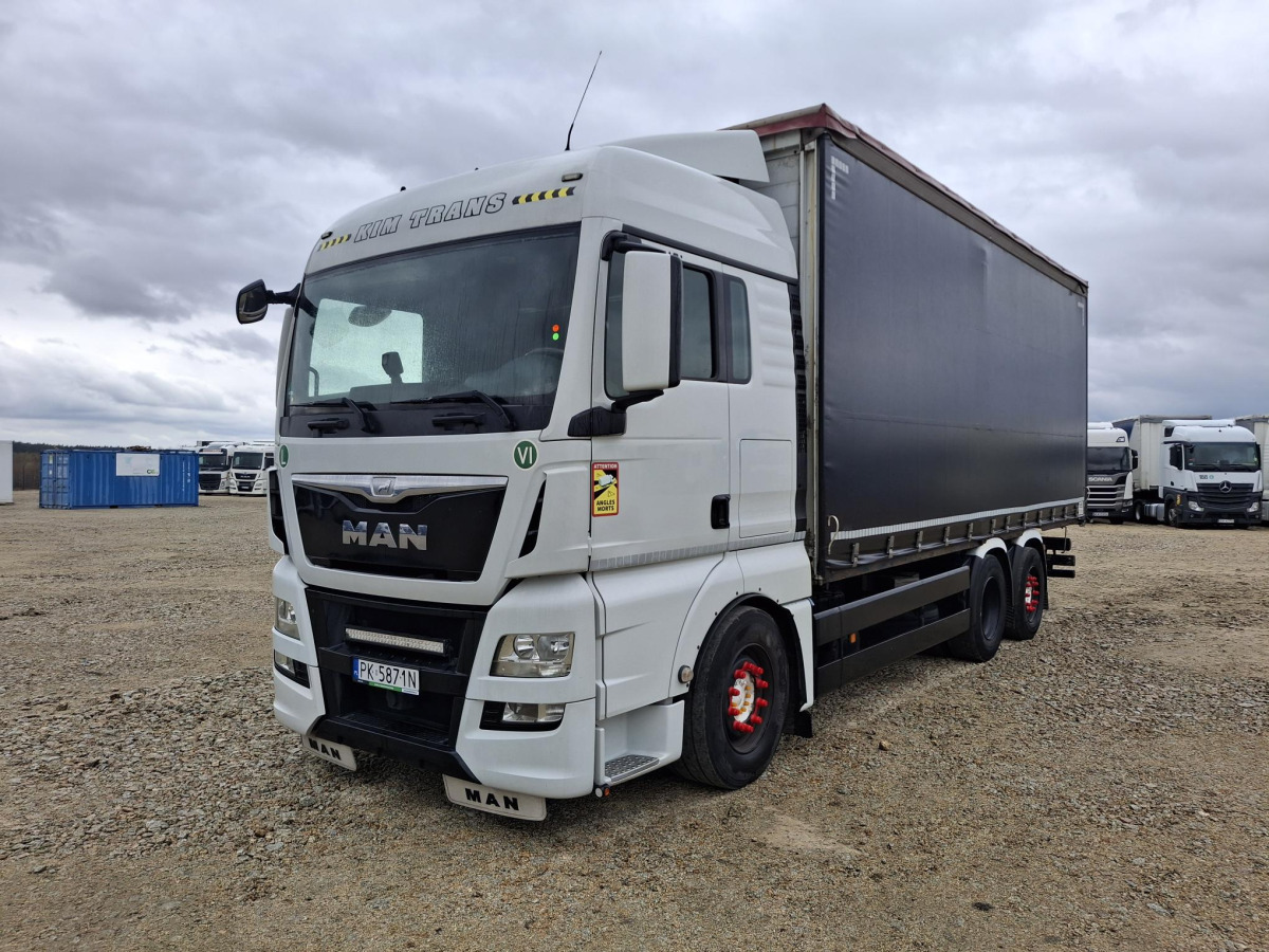 MAN TGX SOLÓWKA - Lastbil med presenning: billede 2 MAN TGX SOLÓWKA - Lastbil med presenning: billede 2
