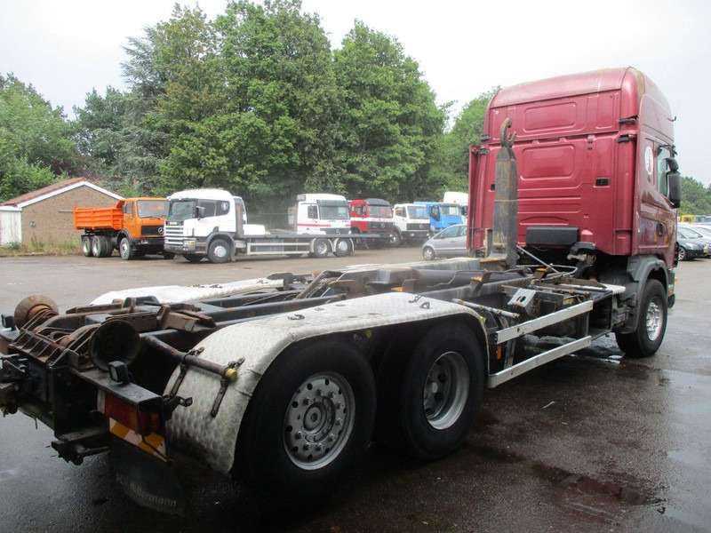 Scania R124-420 6x2 , Manual , Intarder , Airco , haakarm truck - Lastbil kroghejs: billede 3 Scania R124-420 6x2 , Manual , Intarder , Airco , haakarm truck - Lastbil kroghejs: billede 3