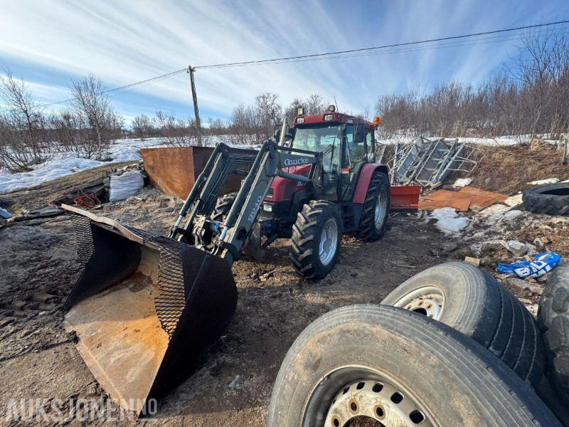 2002 CASE IH CS94A Traktor - Frontlaster - Skuff - Nye dekk - 5124T - Traktor: billede 1 2002 CASE IH CS94A Traktor - Frontlaster - Skuff - Nye dekk - 5124T - Traktor: billede 1