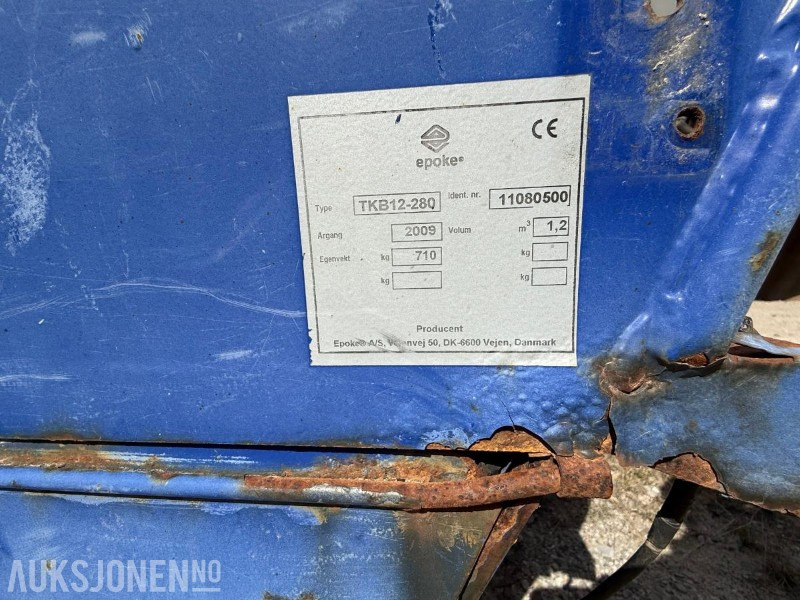 Bygningsudstyr 2009 Epoke Tkb12-280: billede 7