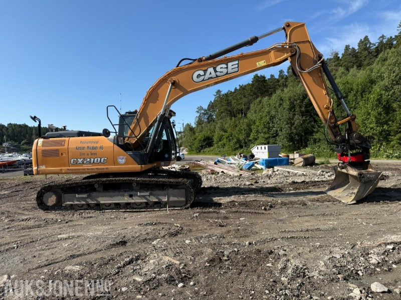 2015 Case CX210C BELTEGRAVER ROTOTILT ENGCON MASKINSTYRING SERVICEHISTORIKK LITE TIMER EN EIER. - Gravemaskine: billede 2 2015 Case CX210C BELTEGRAVER ROTOTILT ENGCON MASKINSTYRING SERVICEHISTORIKK LITE TIMER EN EIER. - Gravemaskine: billede 2