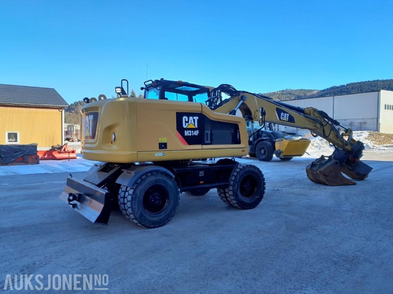 2016 Cat M314F hjulgraver / 5410 timer - Gravemaskine: billede 4 2016 Cat M314F hjulgraver / 5410 timer - Gravemaskine: billede 4