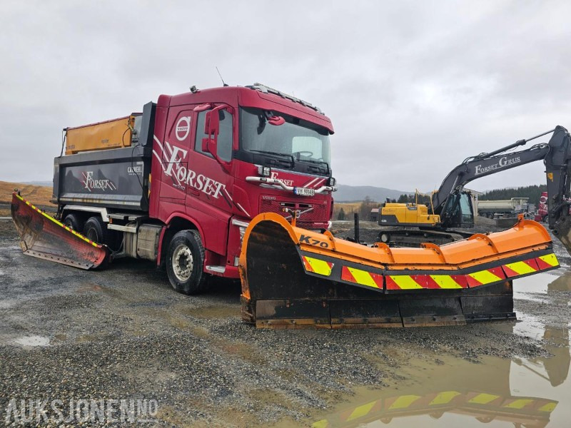 2017 Volvo FH 540 Tippbil med full brøytehydraulikk og planvibrator -Nye dekk for sesong(!!) - Tipvogn lastbil: billede 4 2017 Volvo FH 540 Tippbil med full brøytehydraulikk og planvibrator -Nye dekk for sesong(!!) - Tipvogn lastbil: billede 4
