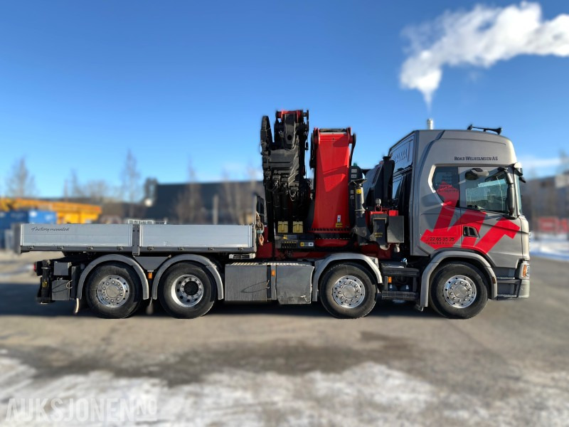Scania R500 kranbil, Palfinger PK135002, 135 tm, Jibb, Vinsj, EU - Lastbil med kran: billede 4 Scania R500 kranbil, Palfinger PK135002, 135 tm, Jibb, Vinsj, EU - Lastbil med kran: billede 4