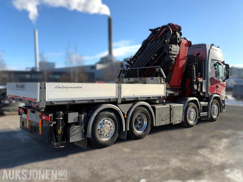 Scania R500 kranbil, Palfinger PK135002, 135 tm, Jibb, Vinsj, EU - Lastbil med kran: billede 5 Scania R500 kranbil, Palfinger PK135002, 135 tm, Jibb, Vinsj, EU - Lastbil med kran: billede 5