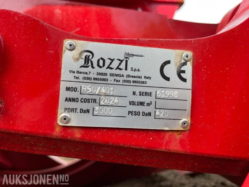 2024 Rozzi R50/401 Gripeklo/Tømmerklype S70 - Udstyr for Entreprenørmaskin: billede 5 2024 Rozzi R50/401 Gripeklo/Tømmerklype S70 - Udstyr for Entreprenørmaskin: billede 5