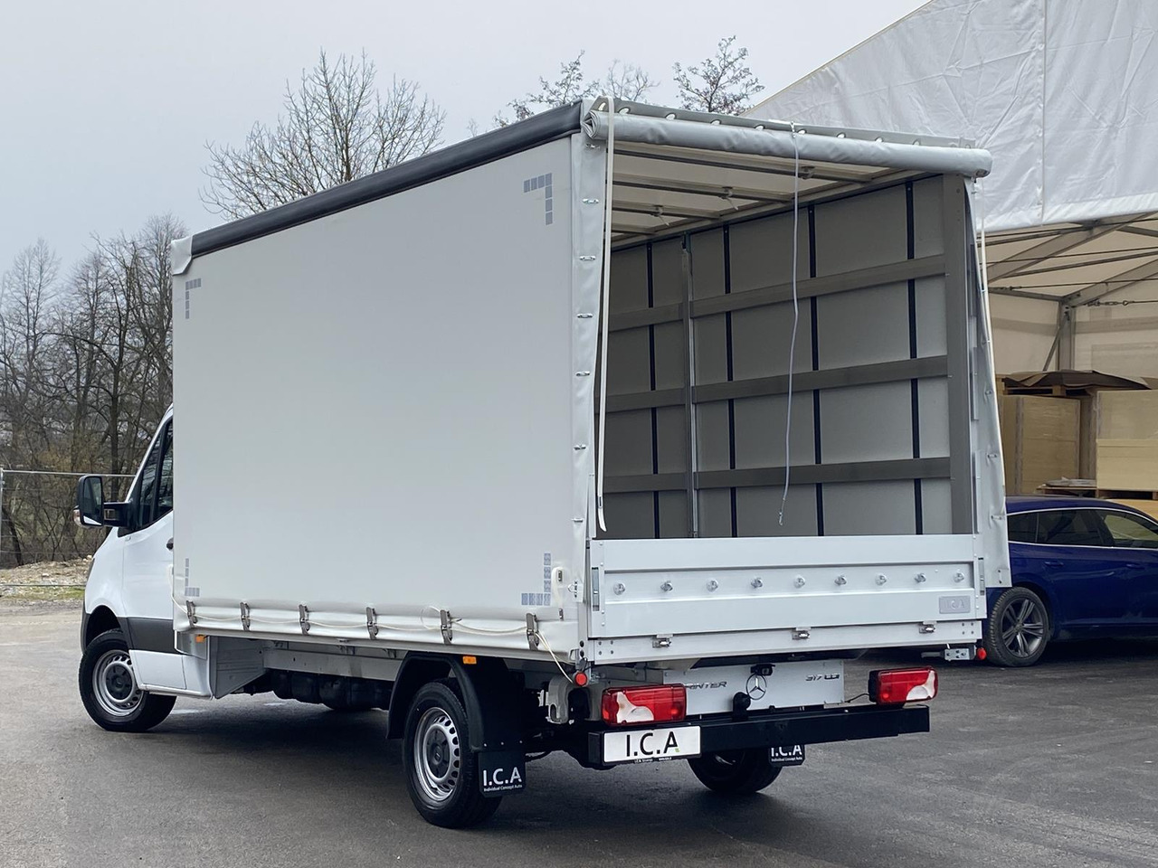 MERCEDES BENZ SPRINTER 317 CDI 170PS 1+2 PRITSCHE PLANE 4100MM - Varebil med presenning: billede 4 MERCEDES BENZ SPRINTER 317 CDI 170PS 1+2 PRITSCHE PLANE 4100MM - Varebil med presenning: billede 4