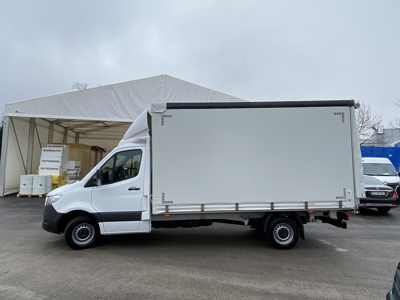 MERCEDES BENZ SPRINTER 317 CDI 170PS 1+2 PRITSCHE PLANE 4100MM - Varebil med presenning: billede 3 MERCEDES BENZ SPRINTER 317 CDI 170PS 1+2 PRITSCHE PLANE 4100MM - Varebil med presenning: billede 3