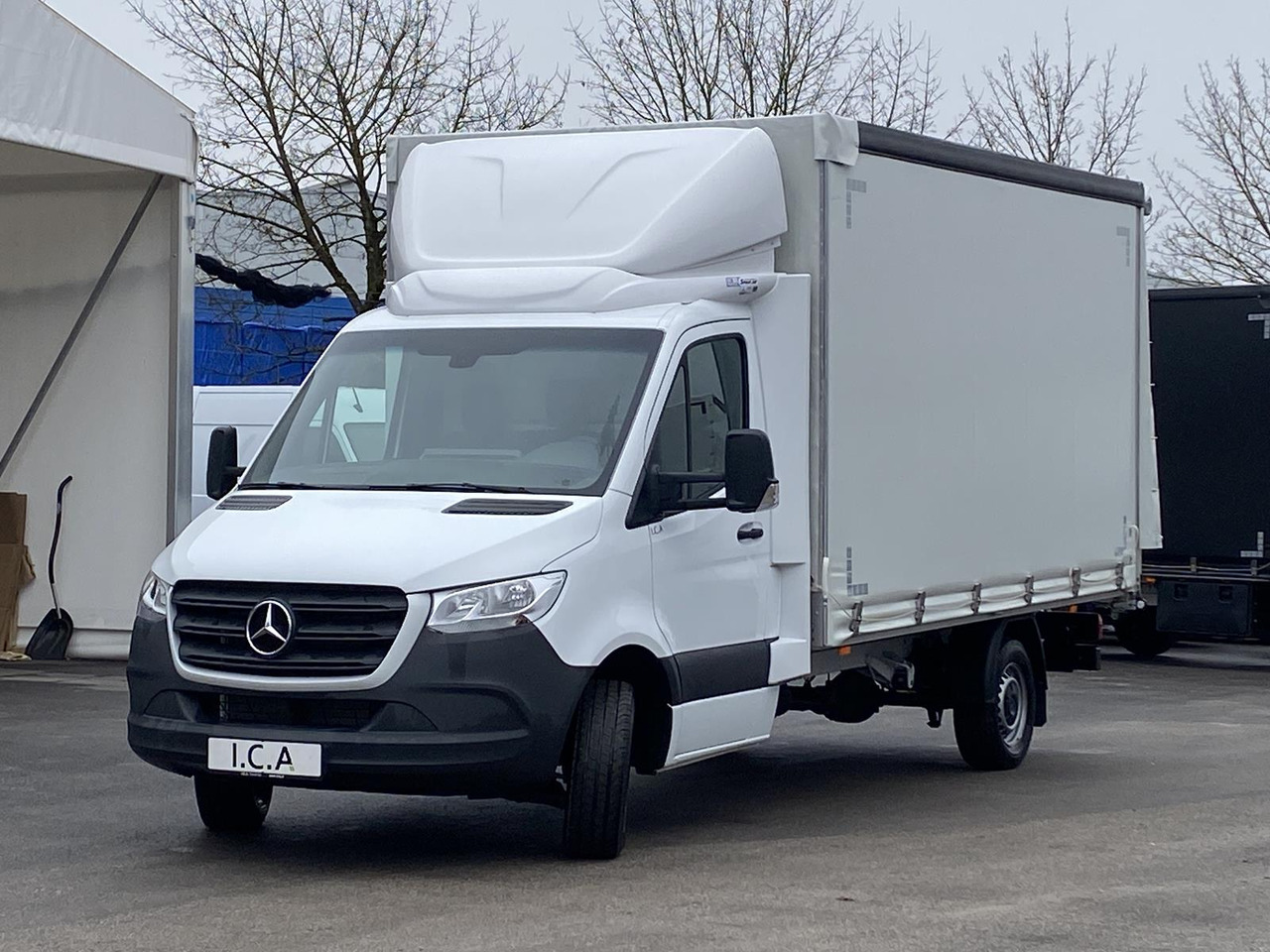 MERCEDES BENZ SPRINTER 317 CDI 170PS 1+2 PRITSCHE PLANE 4100MM - Varebil med presenning: billede 1 MERCEDES BENZ SPRINTER 317 CDI 170PS 1+2 PRITSCHE PLANE 4100MM - Varebil med presenning: billede 1