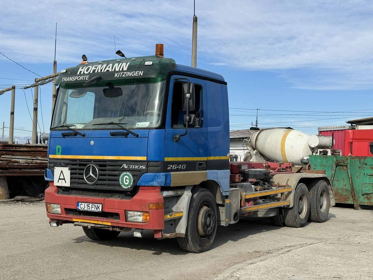 Mercedes-Benz Actros 2640 Abroll Chassy Changer - Tipvogn lastbil: billede 1 Mercedes-Benz Actros 2640 Abroll Chassy Changer - Tipvogn lastbil: billede 1