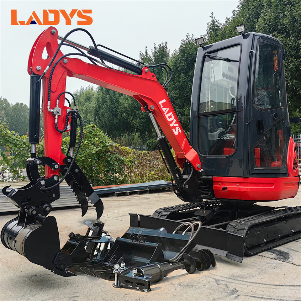 LADYS DY25U Mini Excavator CE Certification Kubota Engine(Factory Outlet) Mini Pelle Minibagger Minikoparka Miniexcavadora - Minigravemaskine: billede 1 LADYS DY25U Mini Excavator CE Certification Kubota Engine(Factory Outlet) Mini Pelle Minibagger Minikoparka Miniexcavadora - Minigravemaskine: billede 1
