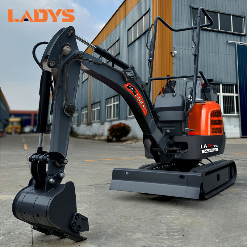 LADYS LA16Pro Mini Excavator CE Certification Kubota Engine(Factory Outlet) Mini Pelle Minibagger Minikoparka Miniexcavadora - Minigravemaskine: billede 1 LADYS LA16Pro Mini Excavator CE Certification Kubota Engine(Factory Outlet) Mini Pelle Minibagger Minikoparka Miniexcavadora - Minigravemaskine: billede 1