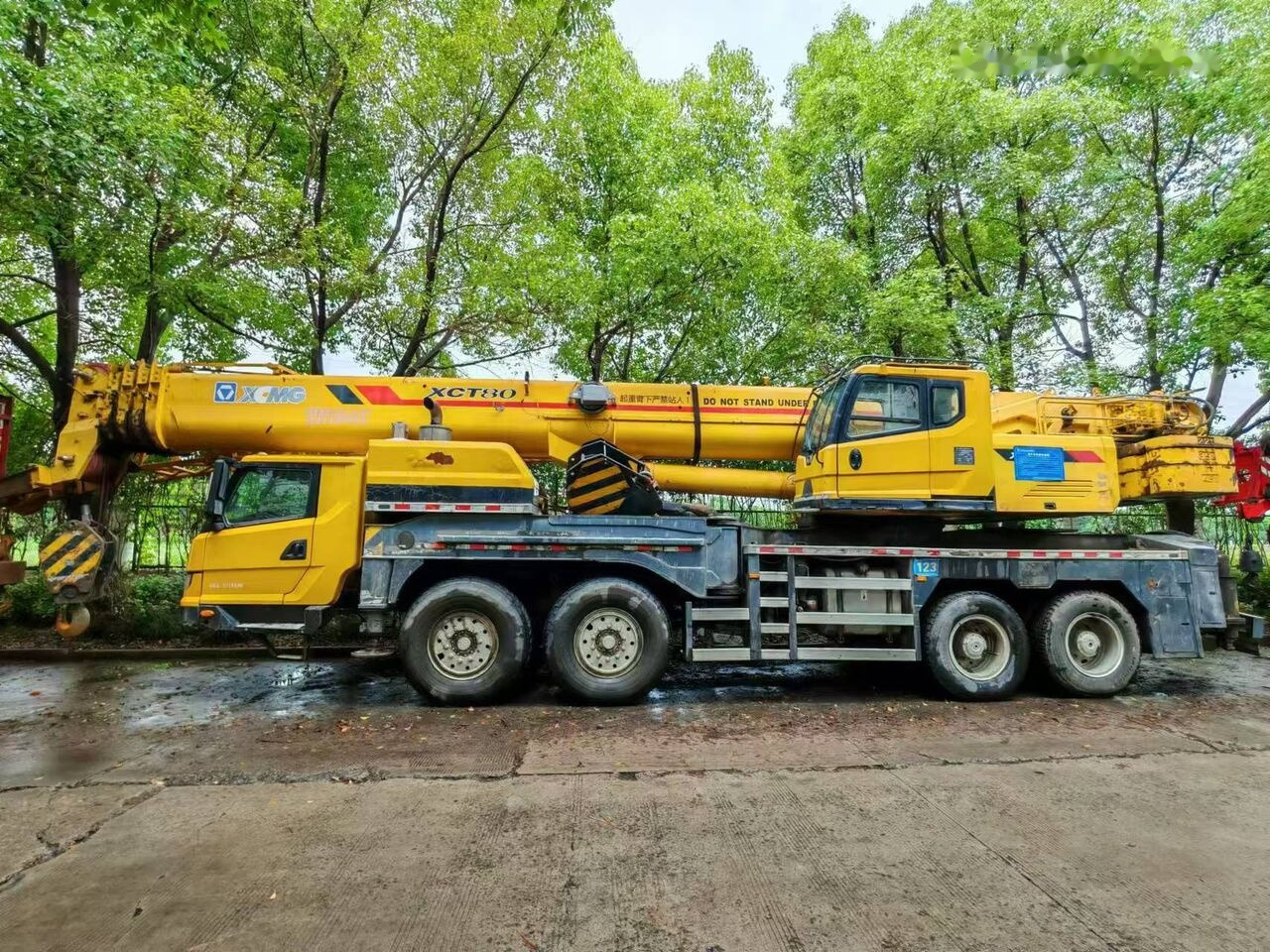 XCMG XCT80 QY80K QY80K-I - Mobilkran: billede 1 XCMG XCT80 QY80K QY80K-I - Mobilkran: billede 1