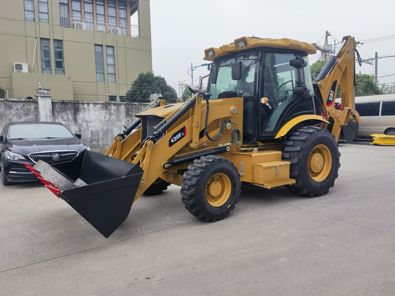 CAT 420F Backhoe Loader - Gravelæssemaskine: billede 5 CAT 420F Backhoe Loader - Gravelæssemaskine: billede 5