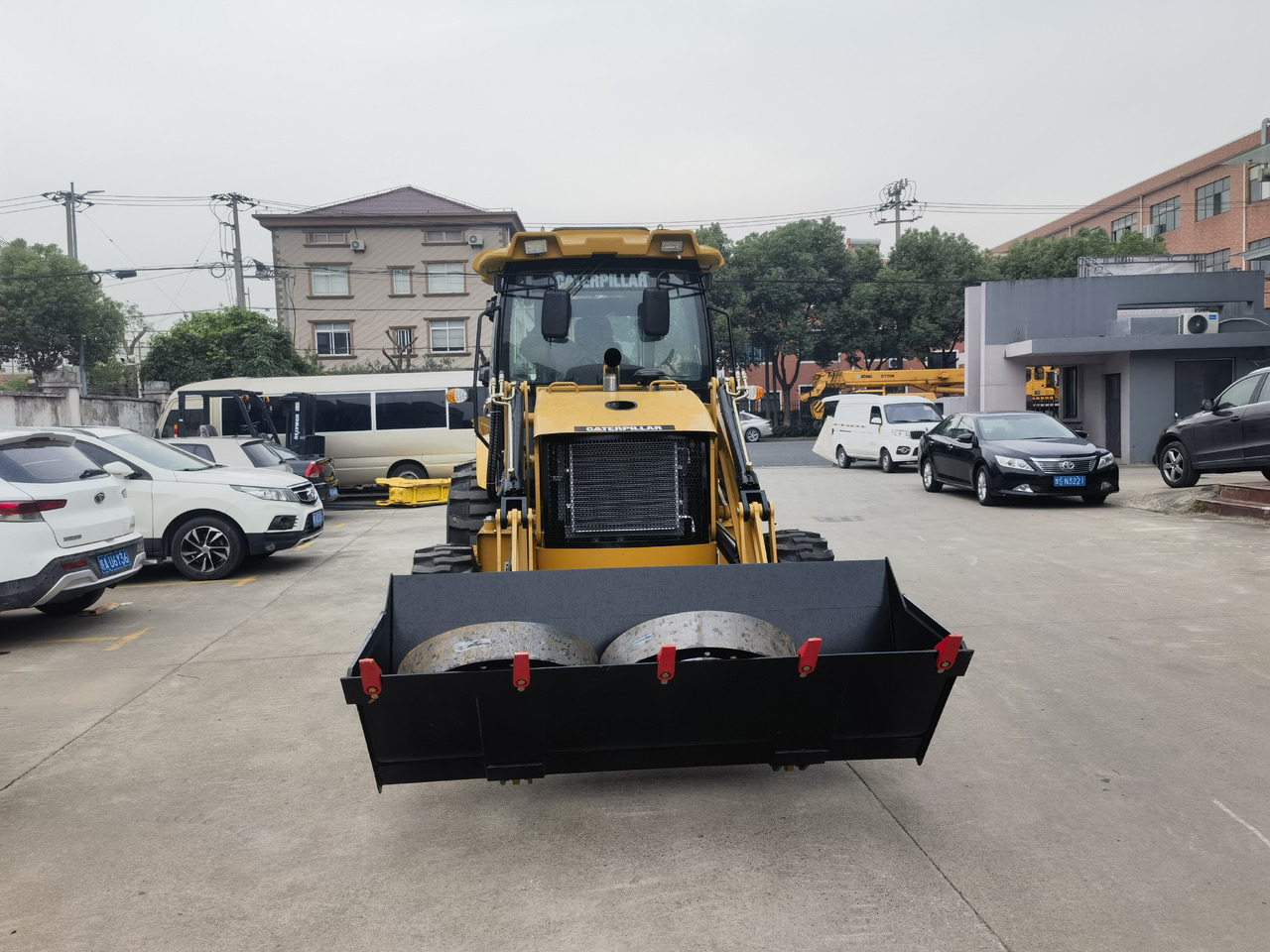 Cat 420F backhoe loader - Gravelæssemaskine: billede 4 Cat 420F backhoe loader - Gravelæssemaskine: billede 4